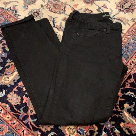 American Eagle Outfitters Denim - AEO Super Stretch Skinny Black Jeans US 8